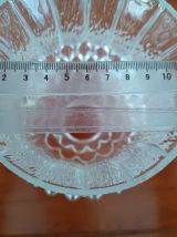 Suspension vintage en verre