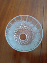 Suspension vintage en verre