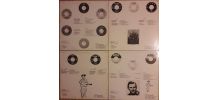 Lot de 4 Vinyles 33t Rockabilly 50s Compilation 