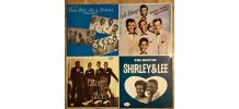 Lot de quatre vinyles 33t De Rock'n'Roll 50s 