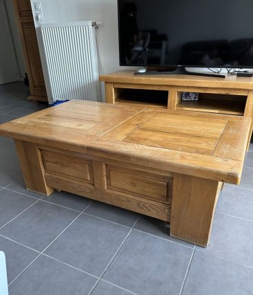 Table basse chêne massif 