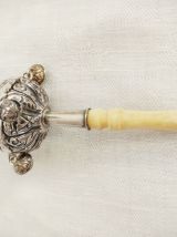 Hochet Sifflet en argent XIXème siècle