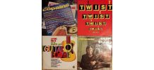 Lot de 4 Vinyles 33t Rock'n'Roll 60s 