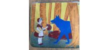 Boîte tôle sérigraphiée Le Petit Chaperon rouge