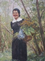 huile sur toile signée rené schmid