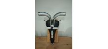 Tête de taureau/bête a cornes futuriste pièces de vélo