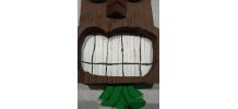 Figurine/ masque DIY Aku Aku Bois jeu video Crash Bandicoot