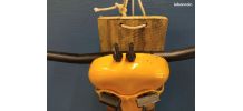 Tête de taureau/bete a cornes pièces de vélo en mode Hipster