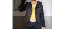 Veste simicuir