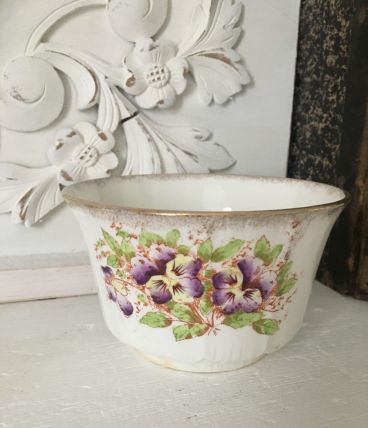 Bol porcelaine fine pensée