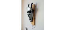 Tête de taureau/bête a cornes futuriste pièces de vélo