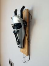 Tête de taureau/bête a cornes futuriste pièces de vélo