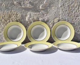 Assiette creuse à l'unité ou par lot Moulin des Loups 