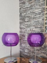 Paire de lampe bolla 1990 vintage 