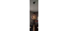 Ensemble lustre et lampe kennwel 1990