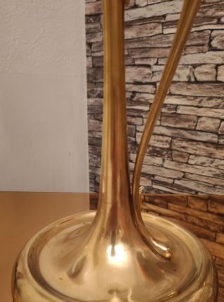 Lampe vintage en laiton