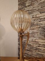 Lampe vintage en laiton