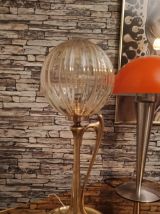 Lampe vintage en laiton