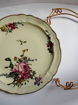 Assiette à mignardises Porcelaine LBernardaud 