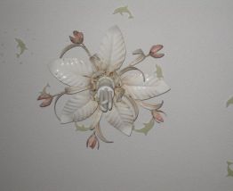 LUSTRE ROSE FLEUR