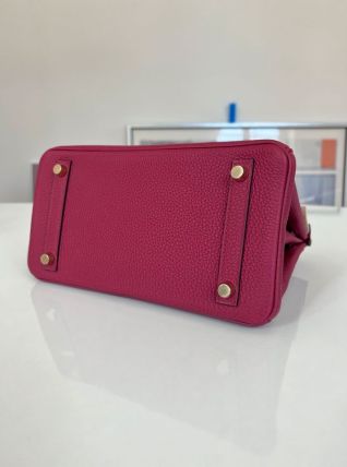 Hermès Birkin 25 Veau Togo Rouge Grenat