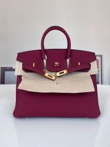 Hermès Birkin 25 Veau Togo Rouge Grenat