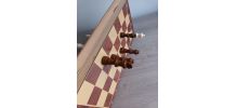 Jeux d’échecs en bois magnétique et pliable de 39cm 
