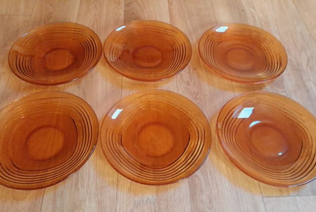 Assiettes dessert Vereco 