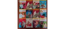 Lot de 12 livres Vintage Bibliotheque verte - Alice