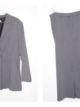 Ensemble  90' veste et jupe longue