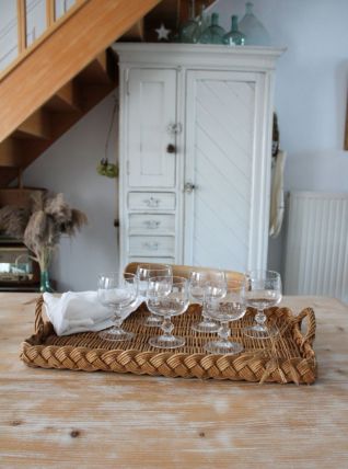 Lot de 6 verres à eau / vin