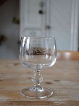 Lot de 6 verres à eau / vin