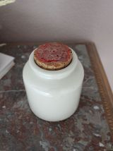 Pot en grès beige