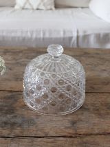 Cloche en verre ancienne