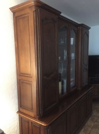 Meuble de salon en chêne