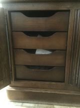 Meuble de salon en chêne