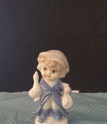 Figurine barbotine