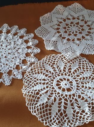 Napperons ronds lot3