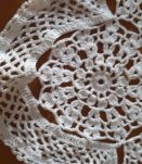 Grand napperon crochet blanc