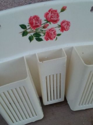 porte brosses et serviettes annees 1960