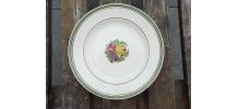 assiette montée Frères Boch la louvière