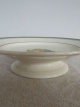 assiette montée Frères Boch la louvière