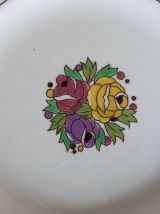 assiette montée Frères Boch la louvière