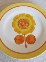 6 assiettes a dessert Digoin modèle Alice
