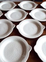 6 assiettes poisson sarreguemines