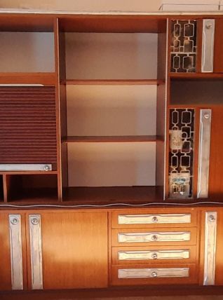 meuble salon living annees 70