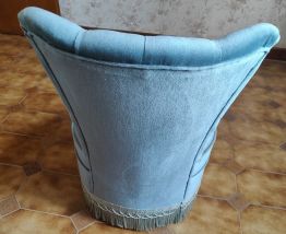 Fauteuil crapaud 50's 