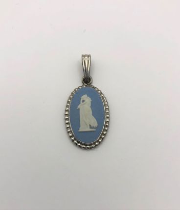 Wedgwood Jasperware - Pendentif - Argent massif 925 