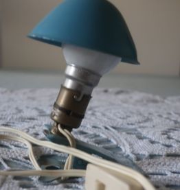 Lampe champignon à pince