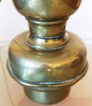 lampe acétylène ancienne en laiton